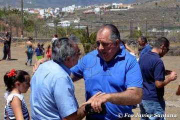 Muestra de ganado de las fiestas del patrono de Telde (Foto  Francisco Javier Santana)